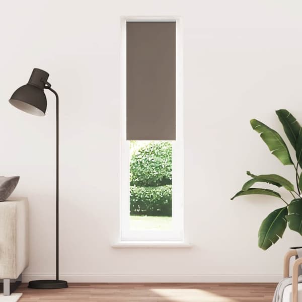 Mörkläggningsgardin kaffe 55x230 cm tyg bredd 50,7 cm polyester