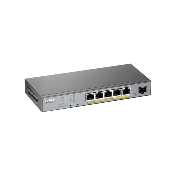Zyxel GS1350-6HP - switch - 6 portar - smart
