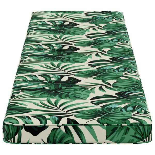 1-delad Bänk Kudde VUGHT 100% Polyester Bladmönster