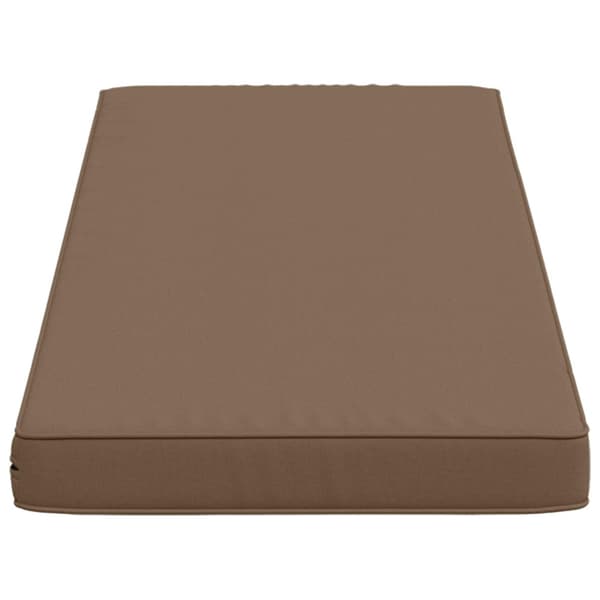 2-delade Bänk Kuddar VUGHT 2 st 100% Polyester Taupe