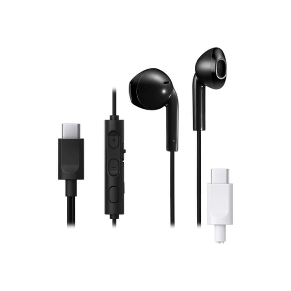 JVC HA-FR17UC - hörlurar med mikrofon - USB-C
