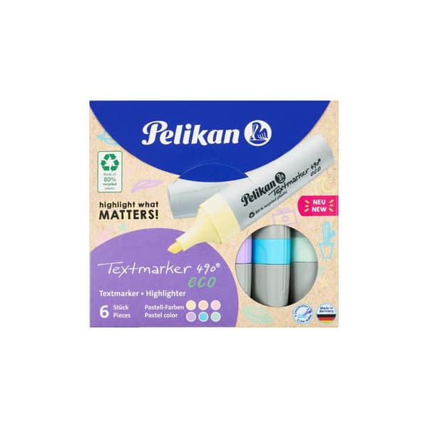Överstrykning Pelikan pastell 6/fp