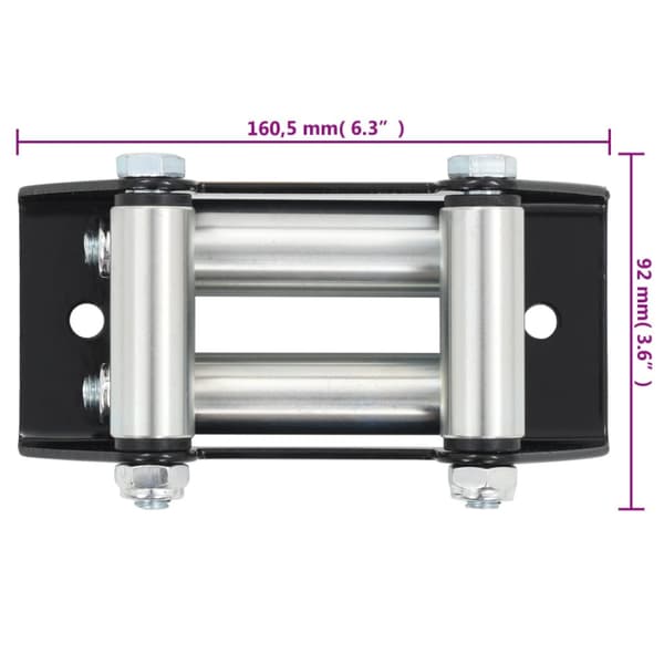 4-vägs Halkip stål 3500-4500 lbs