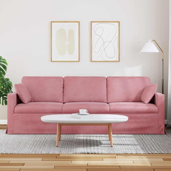 Soffa Rosa 228 x 78 x 80 cm Sammet
