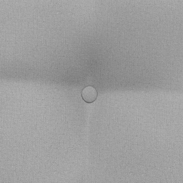 Ryggkudde Moln Grå 45 x 24 x 50 cm tyg