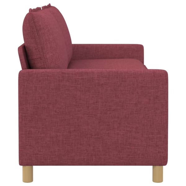 Soffa Vinröd Tyg