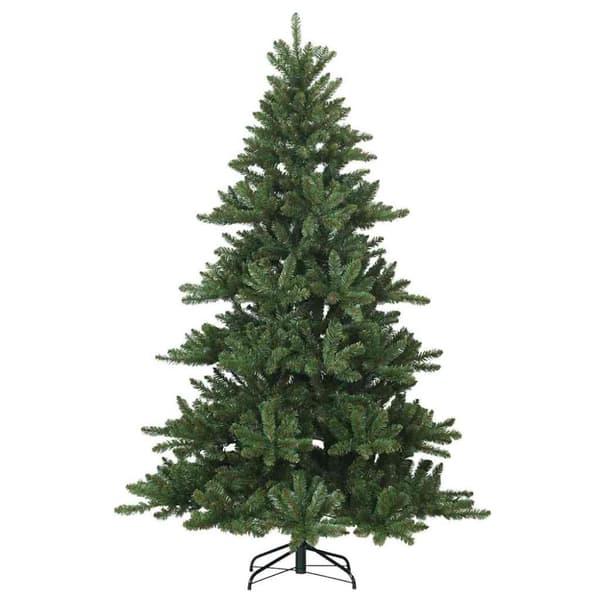 Plast Hingad Julgran Grön 240 cm PVC, stål