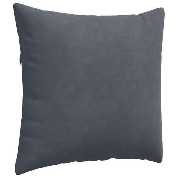 Sofakuddar 2 pcs Mörkgrå 50 x 50 cm Kordread tyg