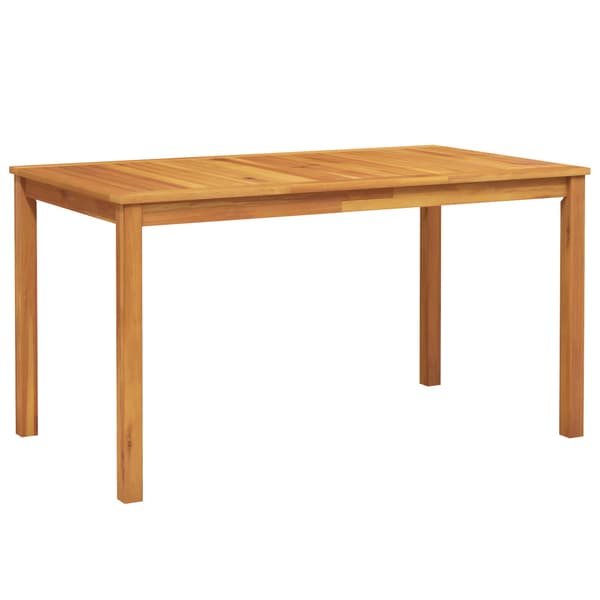 Trädgårdsmöbelset Fällbar 7 pcs Brun Massivt Akaciaträ