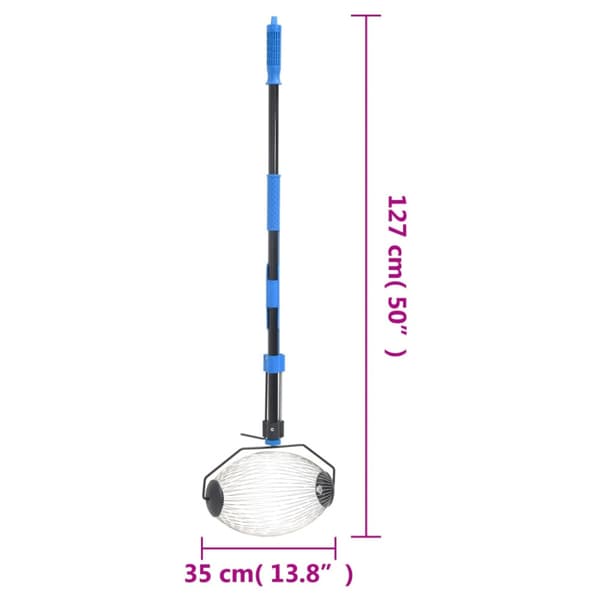 Muttersamlare blå 127 cm stål