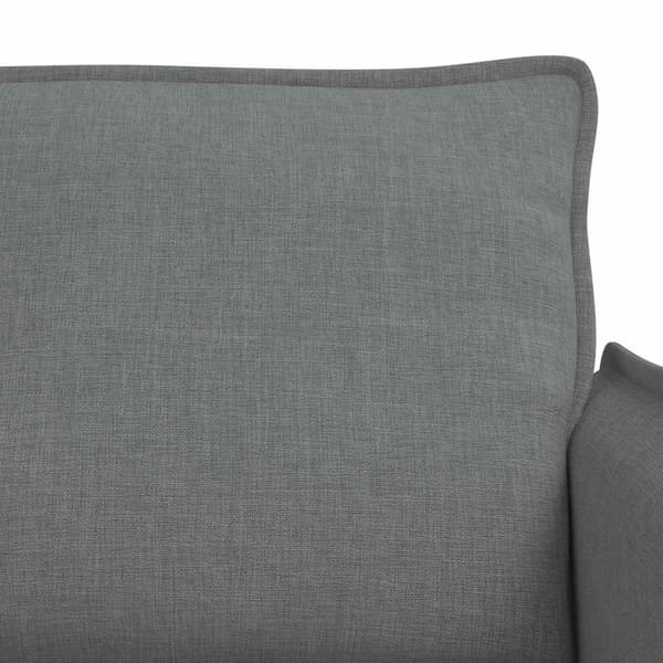 Soffset 2 pcs Mörkgrå 196 x 82 x 85 cm Tyg