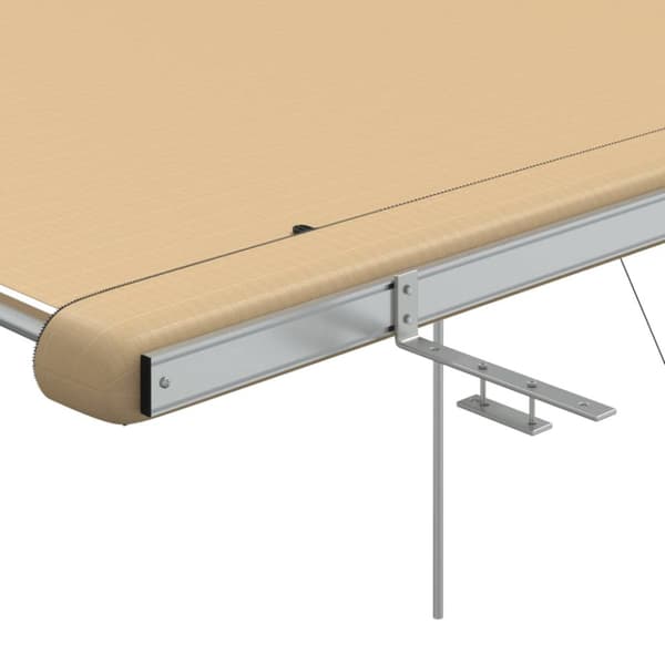 Husvagnsmarkis 3x2,5x2,15 m beige