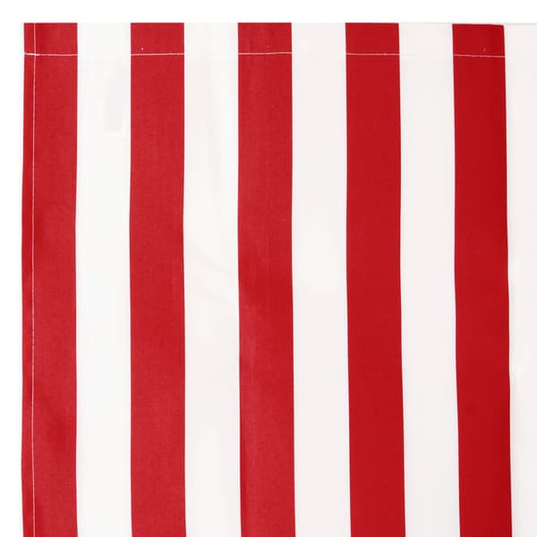 Markiskappa Ersättning Röd och Vit 2,5 m Polyester