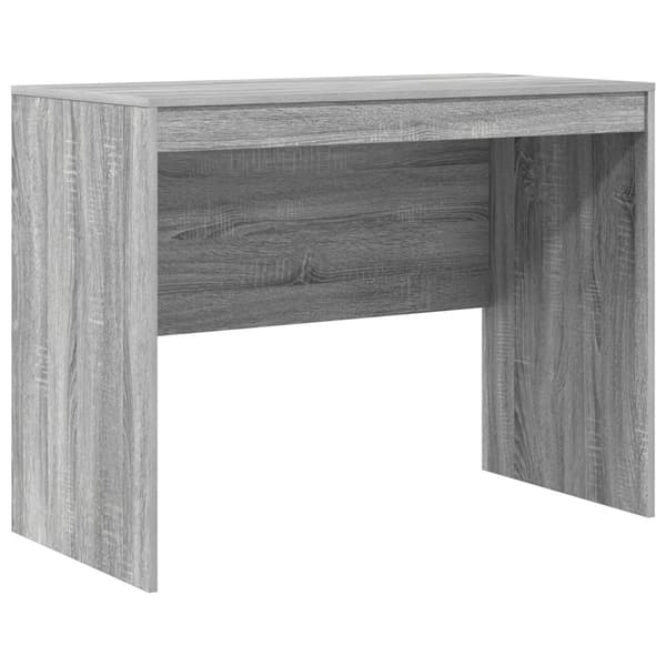 Skrivbord med låda 2 pcs Grå Sonoma