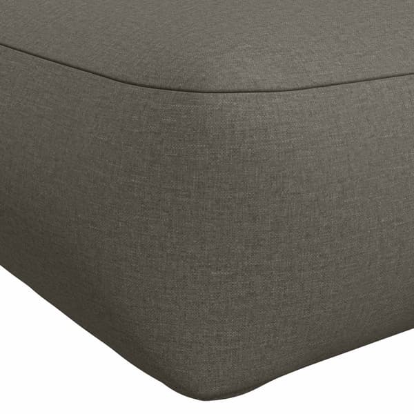 Pallkudd VIANEN 100% Polyester Grå 120 x 80 x 12 cm