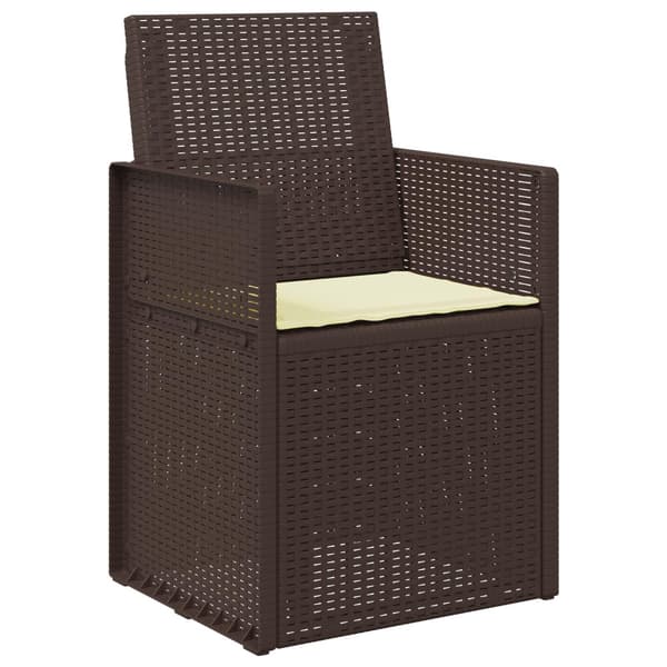 Sittkuddar 4 pcs Gräddvit 47 x 36 x 2 cm Polyester