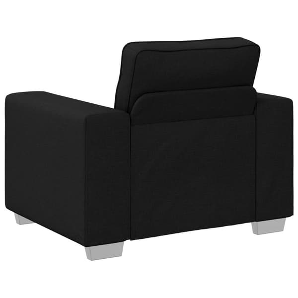 Soffstol Svart 100 cm tyg