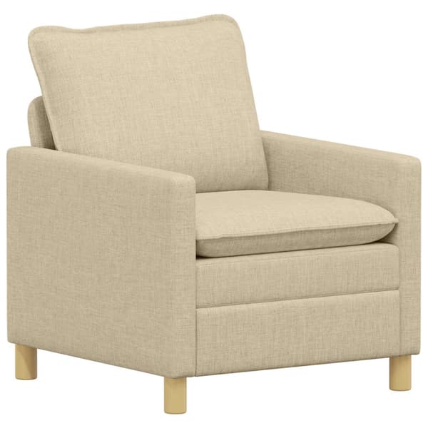 Soffa Gräddvit Tyg