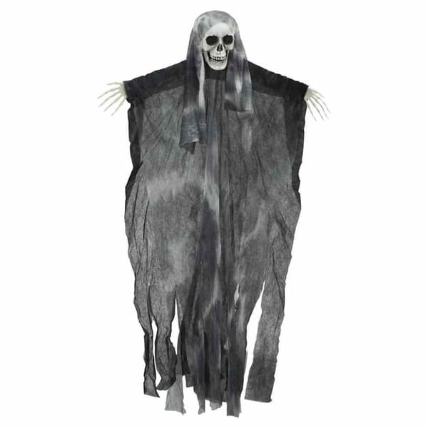 Halloween Hängande Spöke 3 pcs Svart 66 x 110 cm Polyester