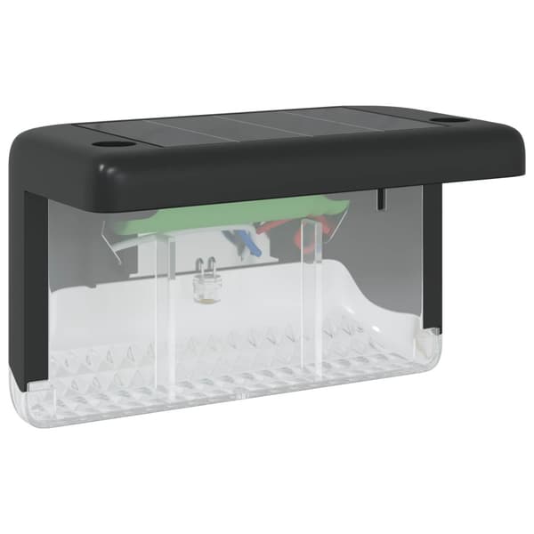 Utomhus solcellslampor med markspik 8 pcs Varmvit 4,5 cm