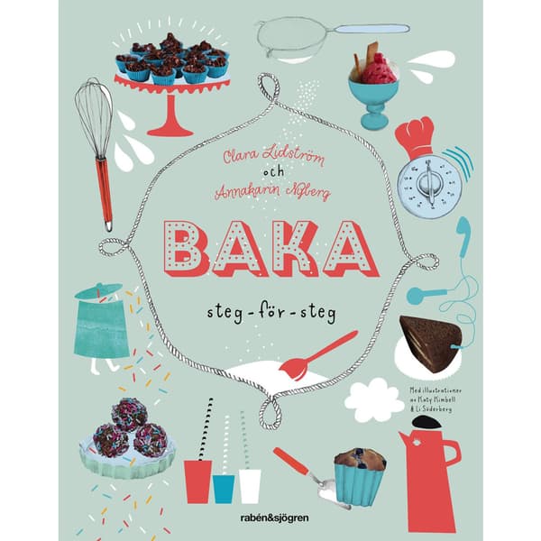 Baka : steg för steg (inbunden)