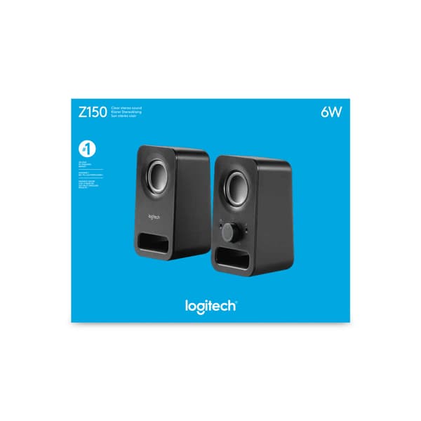 Logitech Z150 högtalare Svart Kabel 3 W