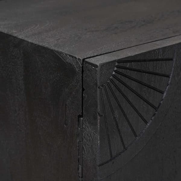 Sideboard Svart 105 x 30 x 68 cm