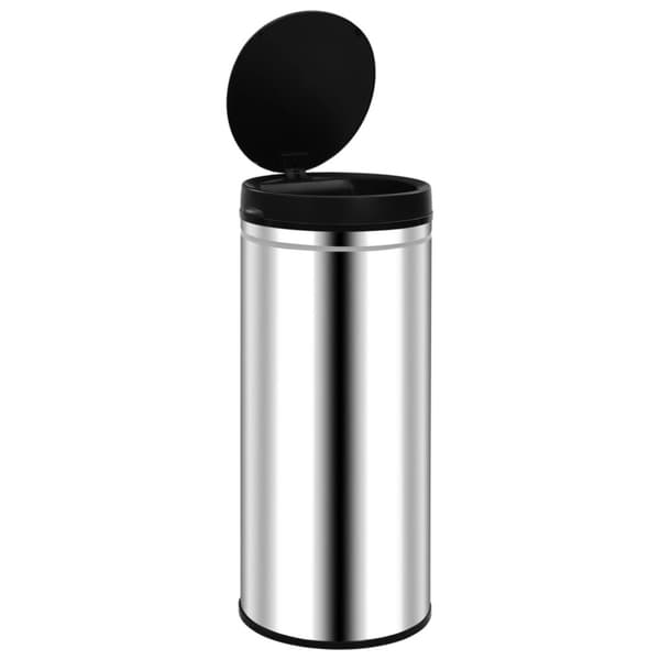 Soptunna med automatisk sensor 80 L rostfritt stål