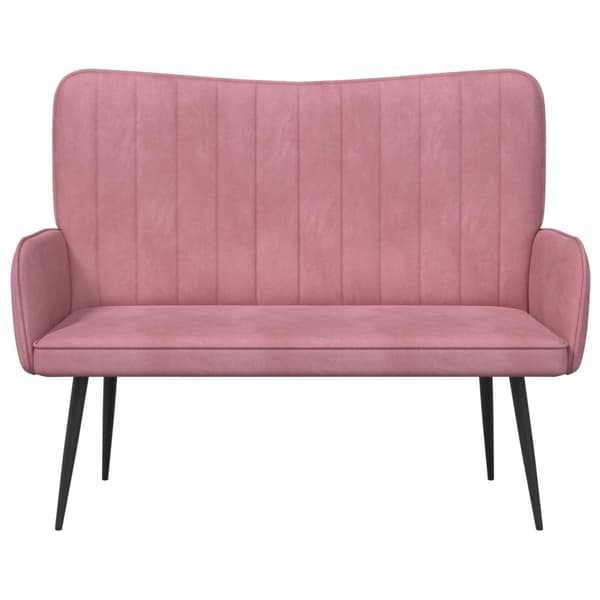 Tvåsitssoffa Rosa 115 x 61 x 87 cm Sammet