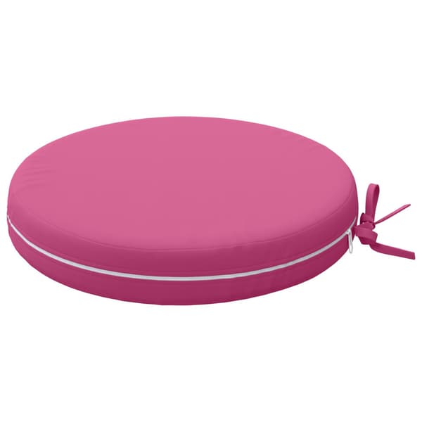 4-delade Sittdynor SOEST 4 st 100% Polyester Rosa Ø 40 x 7 cm