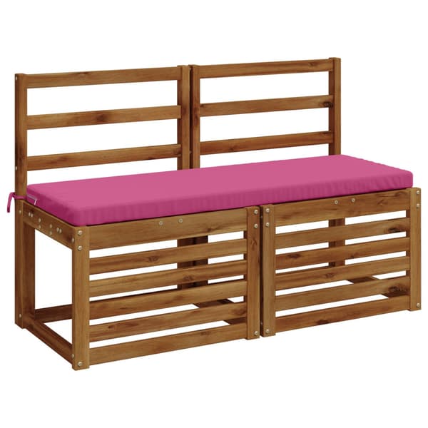 Bänk kudde SOEST 100% Polyester Rosa 120 x 40 x 5 cm