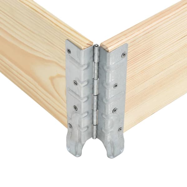 Pallkrage 100x100 cm massiv furu