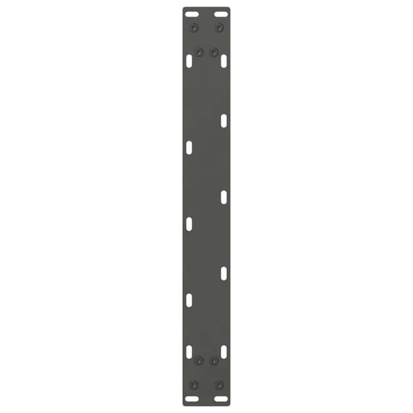 Soffbordsben antracit 2 st 70x(42-43) cm stål