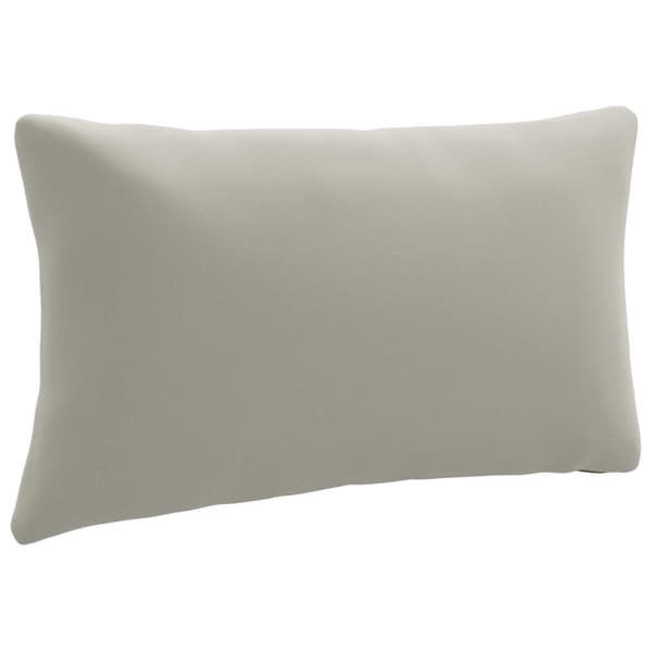 1-delad ryggkudde PUTTEN 100% Polyester Grå 70 x 40 x 15 cm