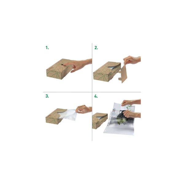 Plastficka LEITZ recycled A4 0,07 40/fp