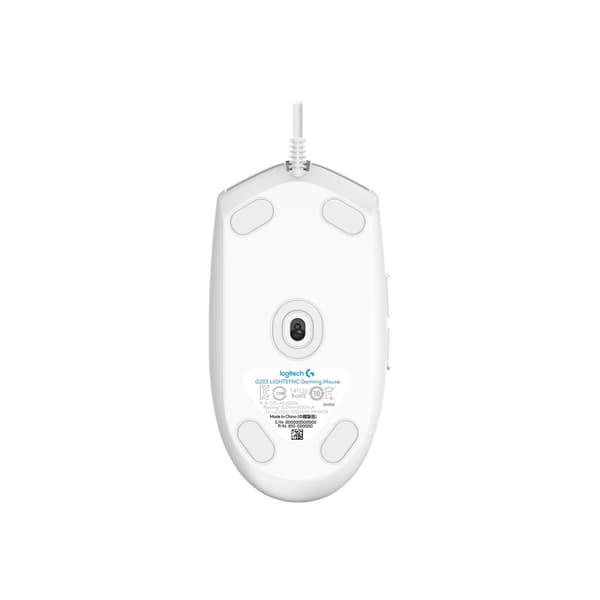 Logitech Gaming Mouse G203 LIGHTSYNC - mus - USB - vit