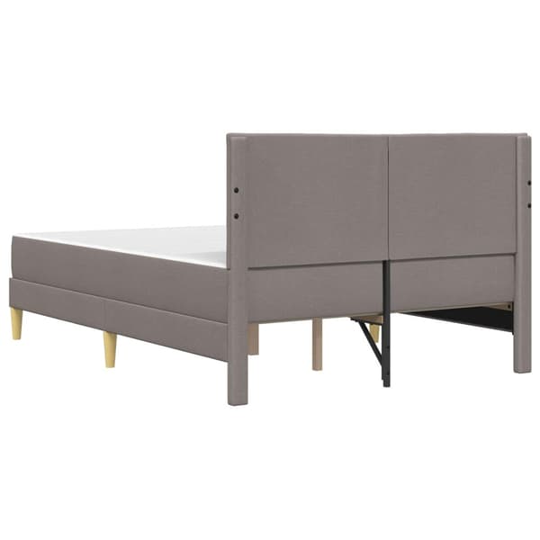 Sängram Taupe 140 x 190 cm Polyester