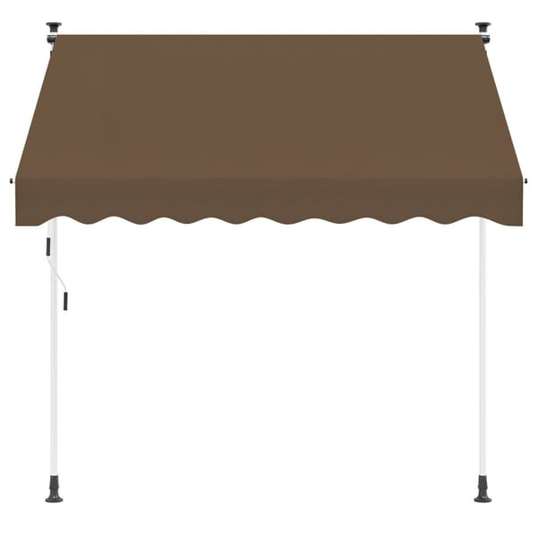 Manuell Utdragbar Markis Taupe 250 cm