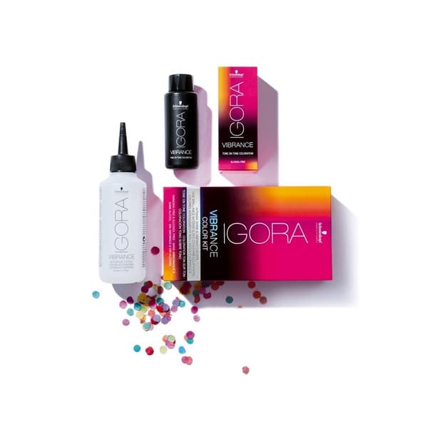 Professional Igora Vibrance Kit 4-46 Medium Brown Beige Chocolate