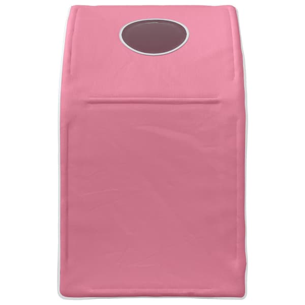 Sängtunnel 2 pcs Rosa 211 x 52,5 x 2 cm Polyester