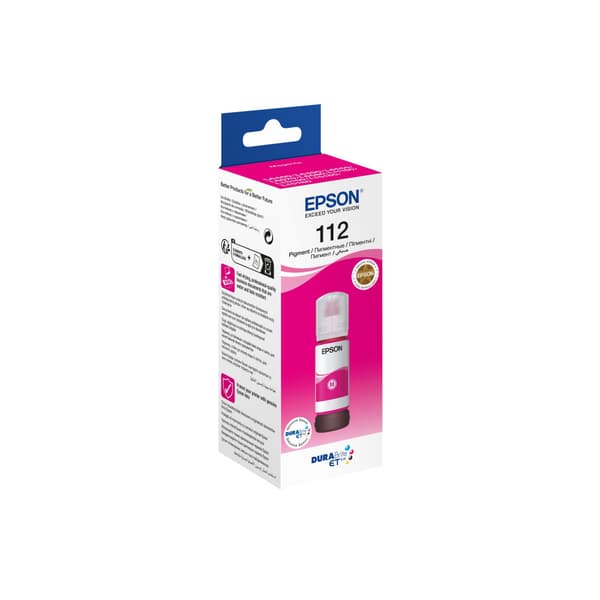Epson EcoTank 112 - magenta - original - påfyllnadsbläck