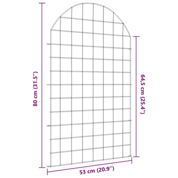 Dammskydd Set 8 pcs Grön 50 x 80 cm Stål