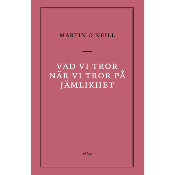 Vad vi tror när vi tror på jämlikhet (häftad)