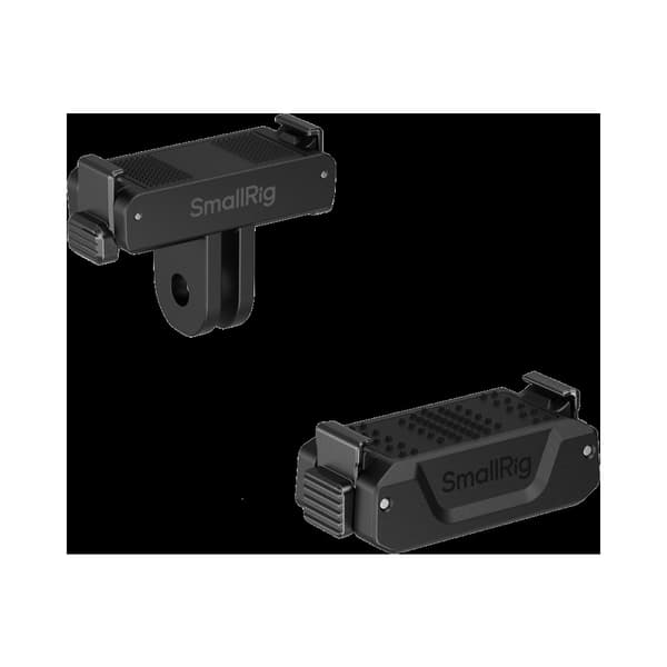 SmallRig 5918 Bidirectional QR Folding Adapter Support with 2-Prong Mount and 1/4"-20 Threaded hole