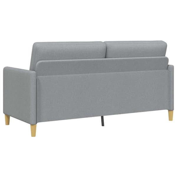 Soffa med förvaring Ljusgrå 172 x 78 x 87 cm Polyester