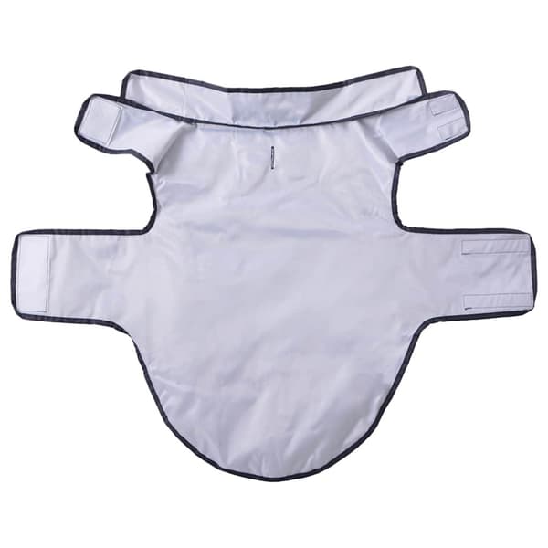 Regnrock för hundar med reflexer polyester marinblå 2XL