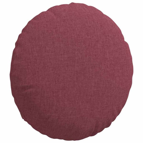 Sittkuddar 2 pcs Vinröd Ø40 x 13 cm tyg