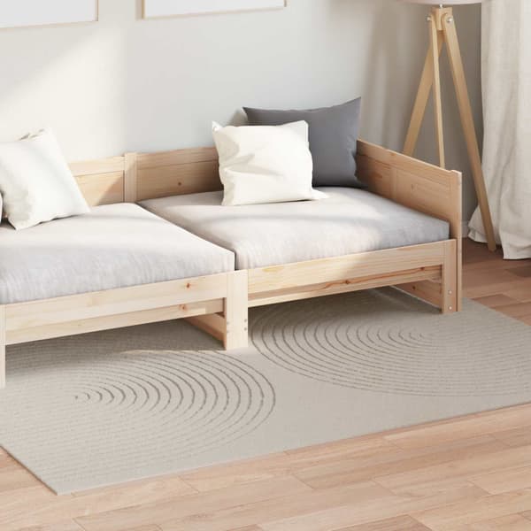 Områdesmattor Rektangulär GALATI Kräm 230 x 160 cm Polyester