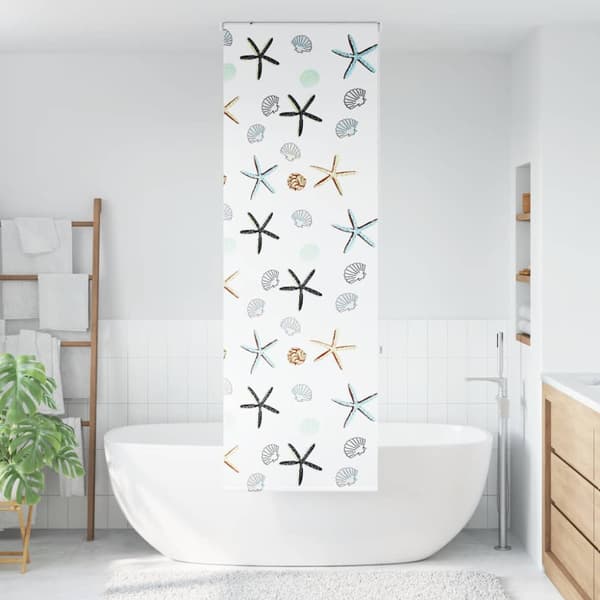 Rullgardin för dusch 60x240 cm tyg bredd 56 cm