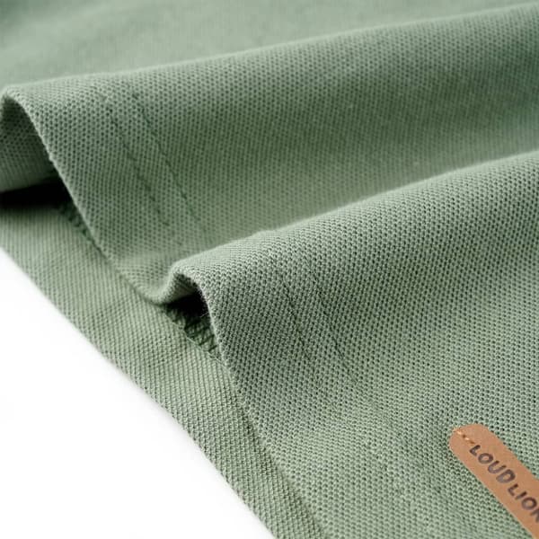 Pikétröja för barn khaki 104